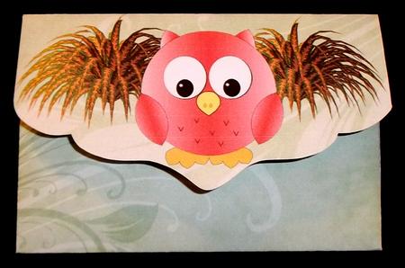 Owl Money Wallet Envelope by Suzi Cooper