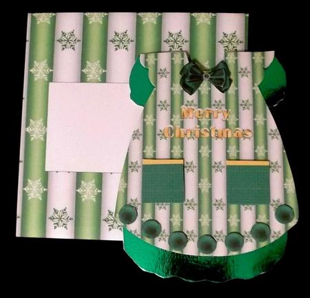 Green Christmas Dress by Suzi Cooper
