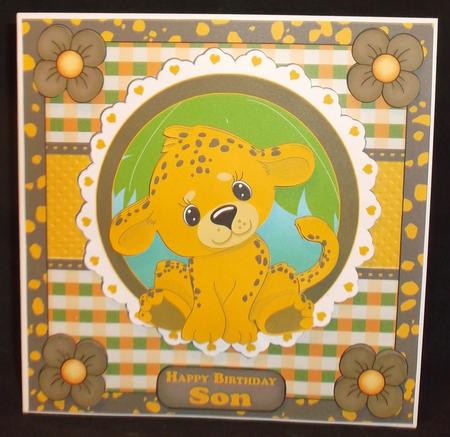 Leopard Birthday Mini Kit by Suzi Cooper