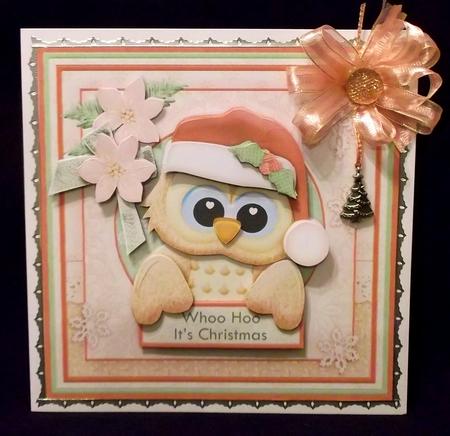 Shabby Chic Owl Whoo Hoo It's Christmas Mini Kit by Suzi Cooper