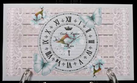Butterfly Clock Money Wallet by Suzi Cooper
