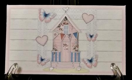Romantic Beach Hut Money Wallet by Suzi Cooper