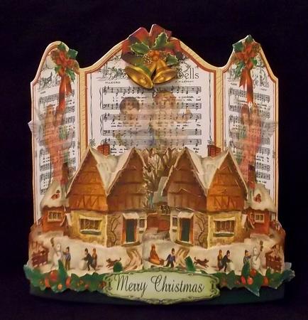 Jingle Bells Pyramage Shaped Mini Kit by Suzi Cooper