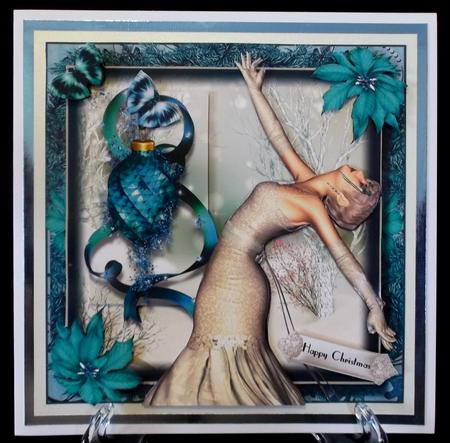 Christmas Deco Card Front Kit by Suzi Cooper