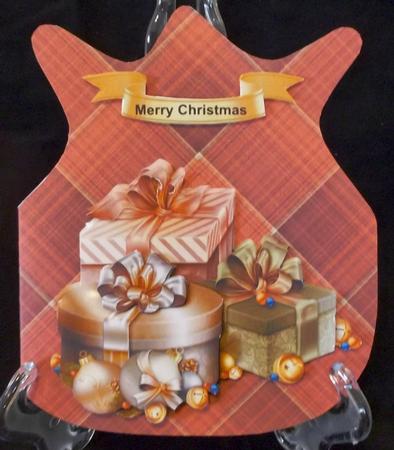 Red Presents Christmas Bag by Suzi Cooper