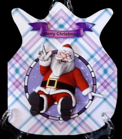 Santa Christmas Bag by Suzi Cooper