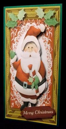 D.l Jolly Santa with a Lovely Verse by Suzi Cooper