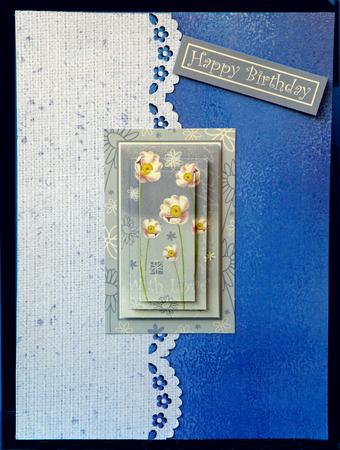 Layered Frosted Rainbow (blue) by Suzi Cooper