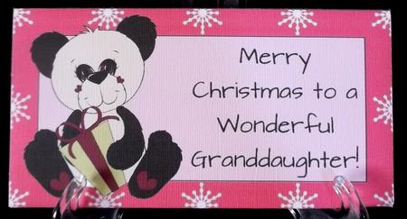 Girl's Merry Christmas Money Wallet #4 by Suzi Cooper