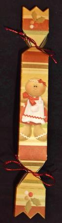 Miss Gingerbread and Holly Chrismas Cracker Cracker by Suzi Cooper
