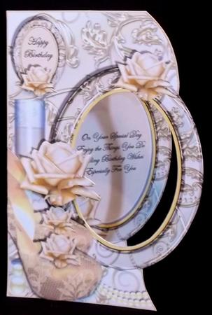 Perfect Pearls - Shaped Topper, Insert & Decoupage by Suzi Cooper