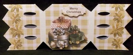 Gold Christmas Cracker by Suzi Cooper