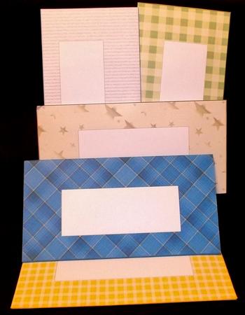 Set of 5 Christmas Envelopes Dl to Match My Crackers by Suzi Cooper