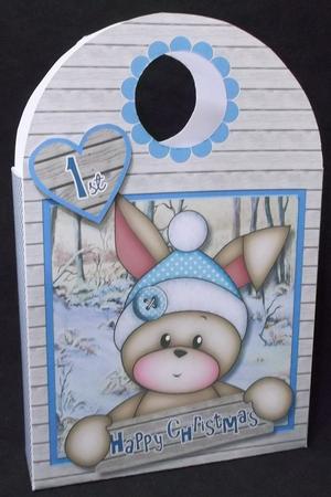 Bunny's 1st Christmas Large Gift Bag by Suzi Cooper