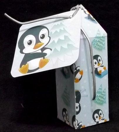 5 Penguin Gift Boxes and a Set of Tags by Suzi Cooper