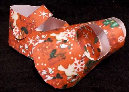 Christmas Jumble 3D Baby Shoes in Red by Suzi Cooper
