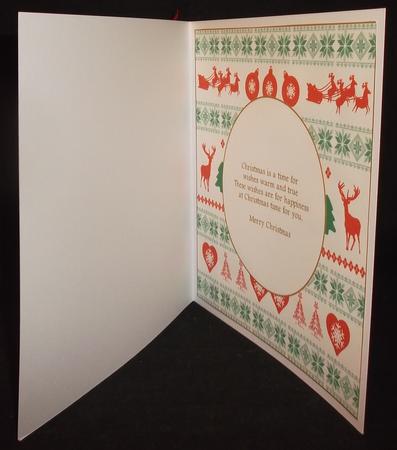 Nordic Christmas Insert 4 Approx: 7.75" Square by Suzi Cooper