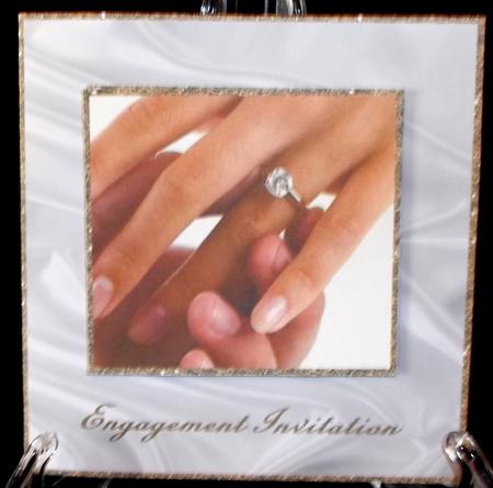 Engagement Ring Engagement Invitation by Suzi Cooper