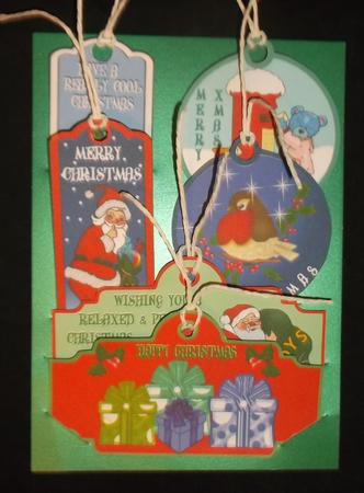Christmas Present Tags by Suzi Cooper