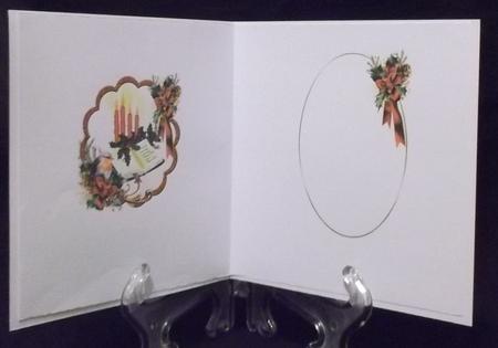 Christmas Robin with Bible Quick Card Insert by Suzi Cooper