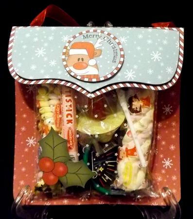 3D Xmas Rudolph Gift Bag Mini Kit by Suzi Cooper