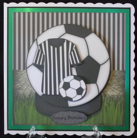 Birthday Boy Football Mini Kit by Suzi Cooper