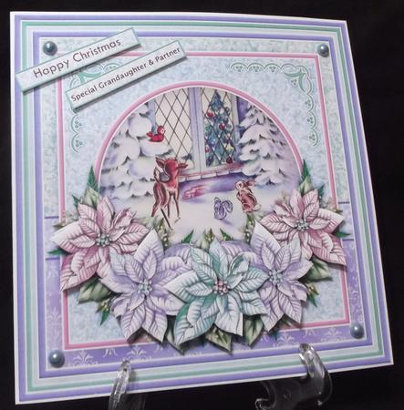Winter Woodland Pals Christmas 8x8 Decoupage Mini Kit by Suzi Cooper