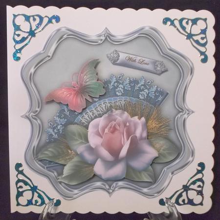 Scallop Topper Roses & Butterflies by Suzi Cooper