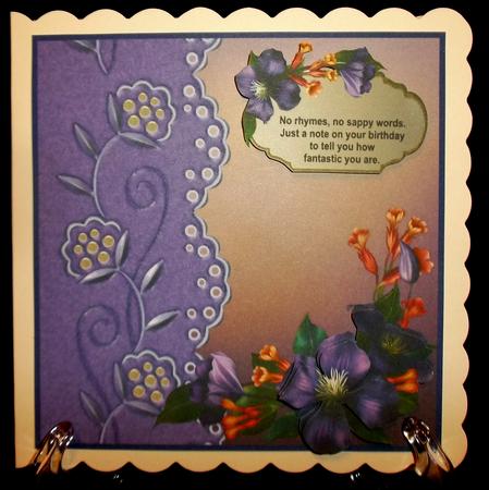 Birthday Flowers by Suzi Cooper