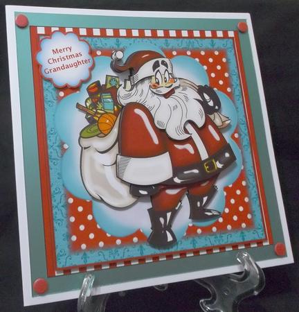 Ho Ho Ho!! Card Front Kit by Suzi Cooper