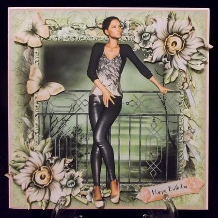 The Emerald Beauty Card Front Kit by Suzi Cooper
