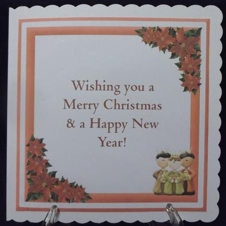 Nativity Three Wisemen Christmas Insert by Suzi Cooper