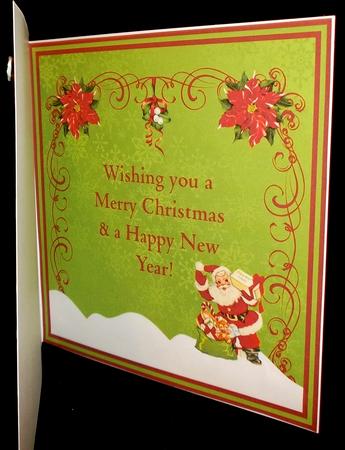 Santa Claus & Toys Insert by Suzi Cooper
