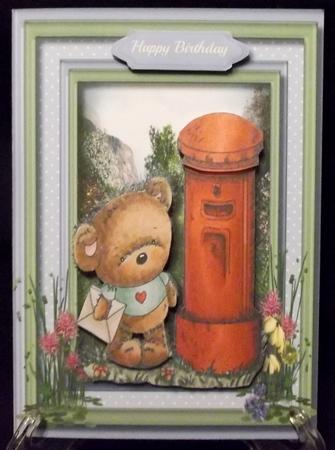 A5 Mini Kit Sending Ted's Love by Suzi Cooper