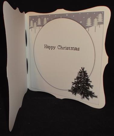 Christmas Tree - Black Insert by Suzi Cooper