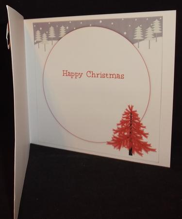 Christmas Tree - Red Insert by Suzi Cooper