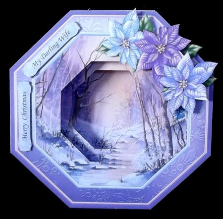Christmas Winter Stream Octatunnel Kit by Suzi Cooper