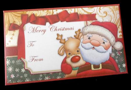 Santas's Buddy Christmas Money Wallet by Suzi Cooper