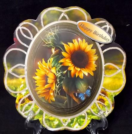 Sunflower Season - Fancy Shaped Card Mini Kit by Suzi Cooper