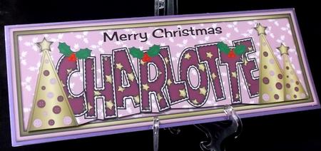 Buttons Christmas Trees Charlotte Large Dl by Suzi Cooper