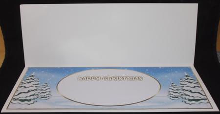 Snowmen Names Large DL - Two Inserts Fir Trees by Suzi Cooper
