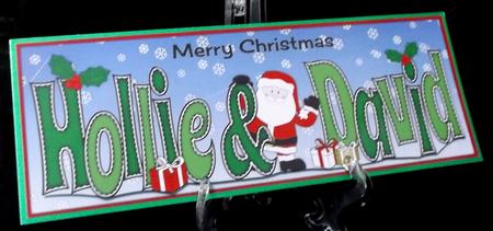 Shy Santa Hollie & David Large Dl by Suzi Cooper