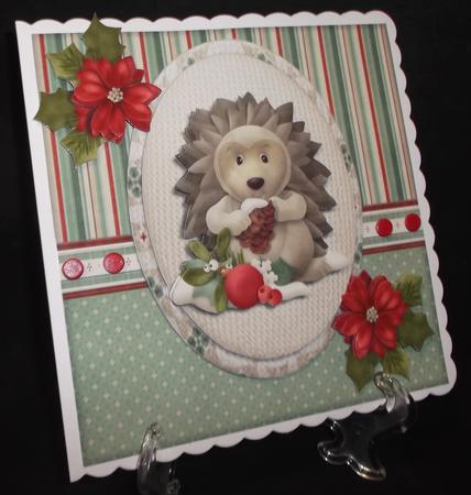 Christmas Hedgehog Mini Kit by Suzi Cooper