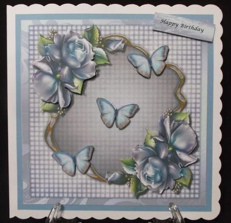 Porcelain Roses & Butterflies by Suzi Cooper