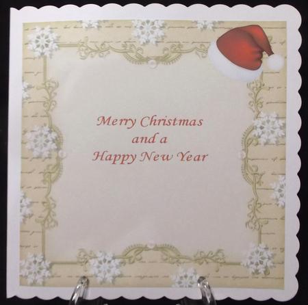 Festive Hat 8x8 Insert by Suzi Cooper