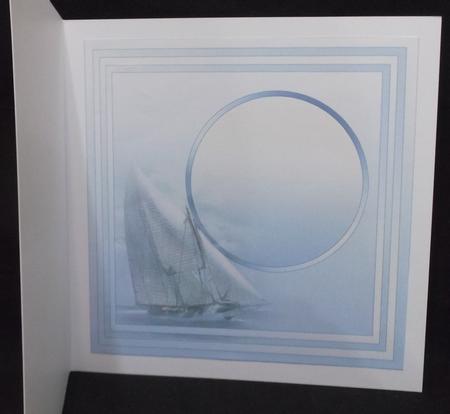 Vintage Sailing - 8in x 8in Insert Plate by Suzi Cooper