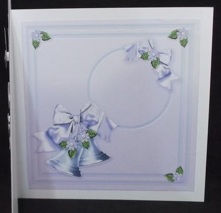 Wedding Bells and Lace - 8in x 8in Insert Plate by Suzi Cooper