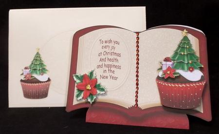 Christmas Book - Christmas Tree Cupcake by Suzi Cooper
