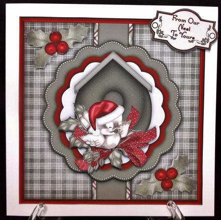 Christmas Chirps - 8" Square Card Mini-kit by Suzi Cooper