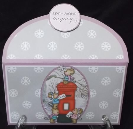Post Box Mice Christmas Money Wallet by Suzi Cooper